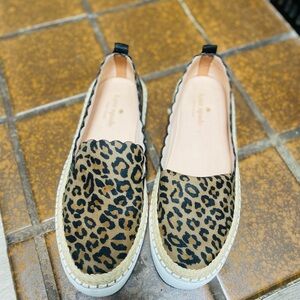 Kate Spade Animal Print Loafers